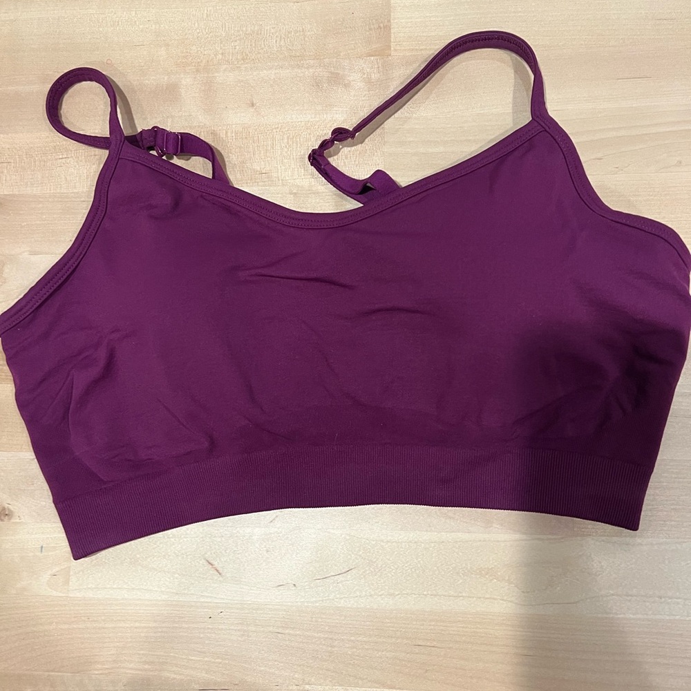 Women's Purple Bralette. Athleta RENEW BRA. D-DD NEW WITH TAGS
